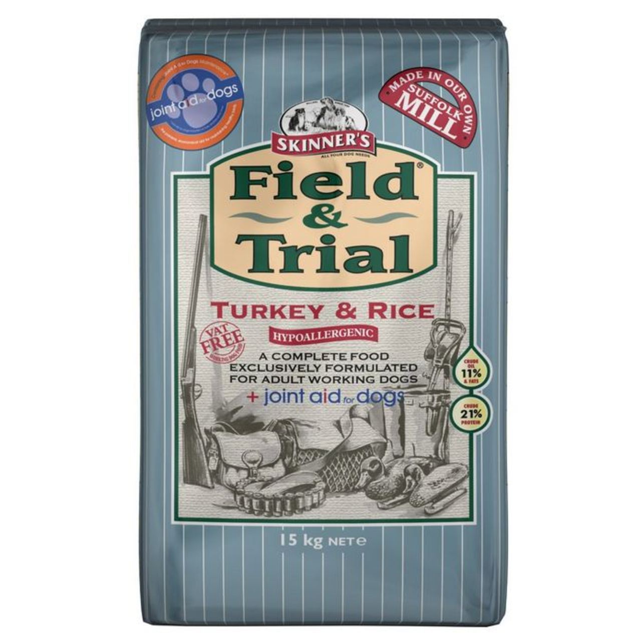 Skinner's Field & Trial Turkey & Rice Hypoallergenic 15kg