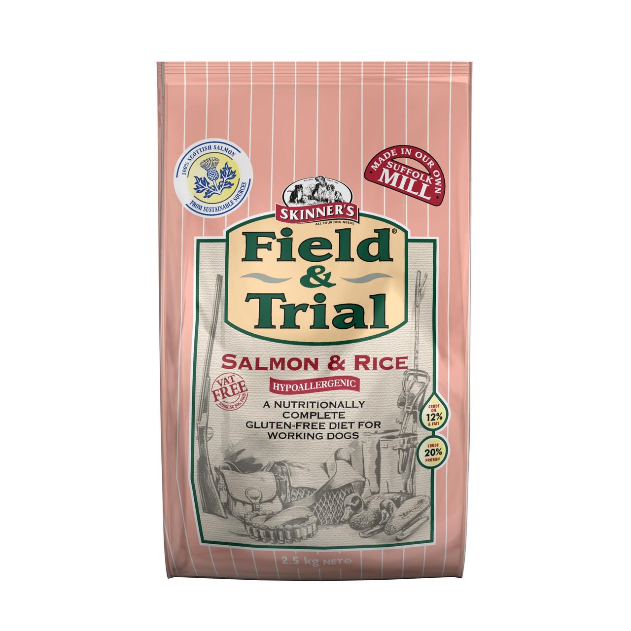 Skinner's Field & Trial Salmon & Rice Hypoallergenic 2.5kg