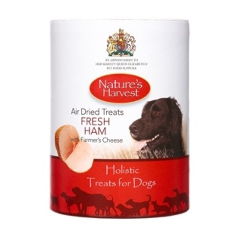 Natures Harvest Air Dried Treats Ham & Cheese 250g