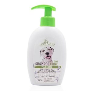 LABNATU' - Shampoo Dog - Short Hair - Delicate - Moisturizing - Aloe Vera Bio - Hygienizing - Without Parabens, SLS - Natural - 250ml