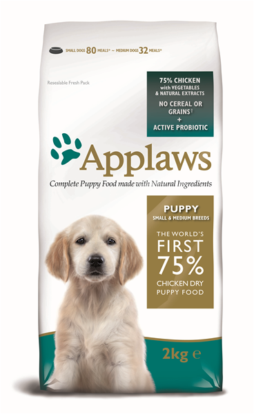 Applaws Dog Puppy Chicken Small & Medium Breed 2kg