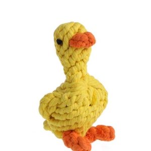 Duck - Tough Strong Braided Puppy Dog Pet Cotton Rope Play Toy