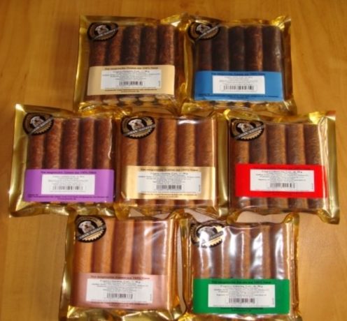 O' Canis Beef cigars 5pcs per packet