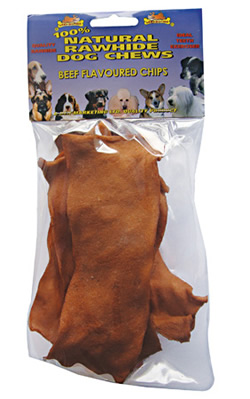LB-151 6 NATURAL RAWHIDE BEEF FLAVOUR